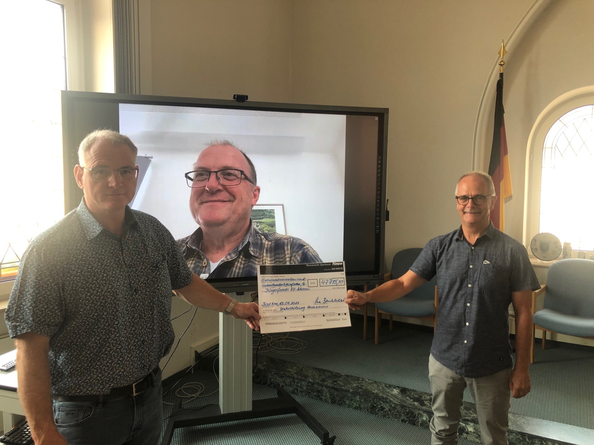 Bild Spendenübergabe 