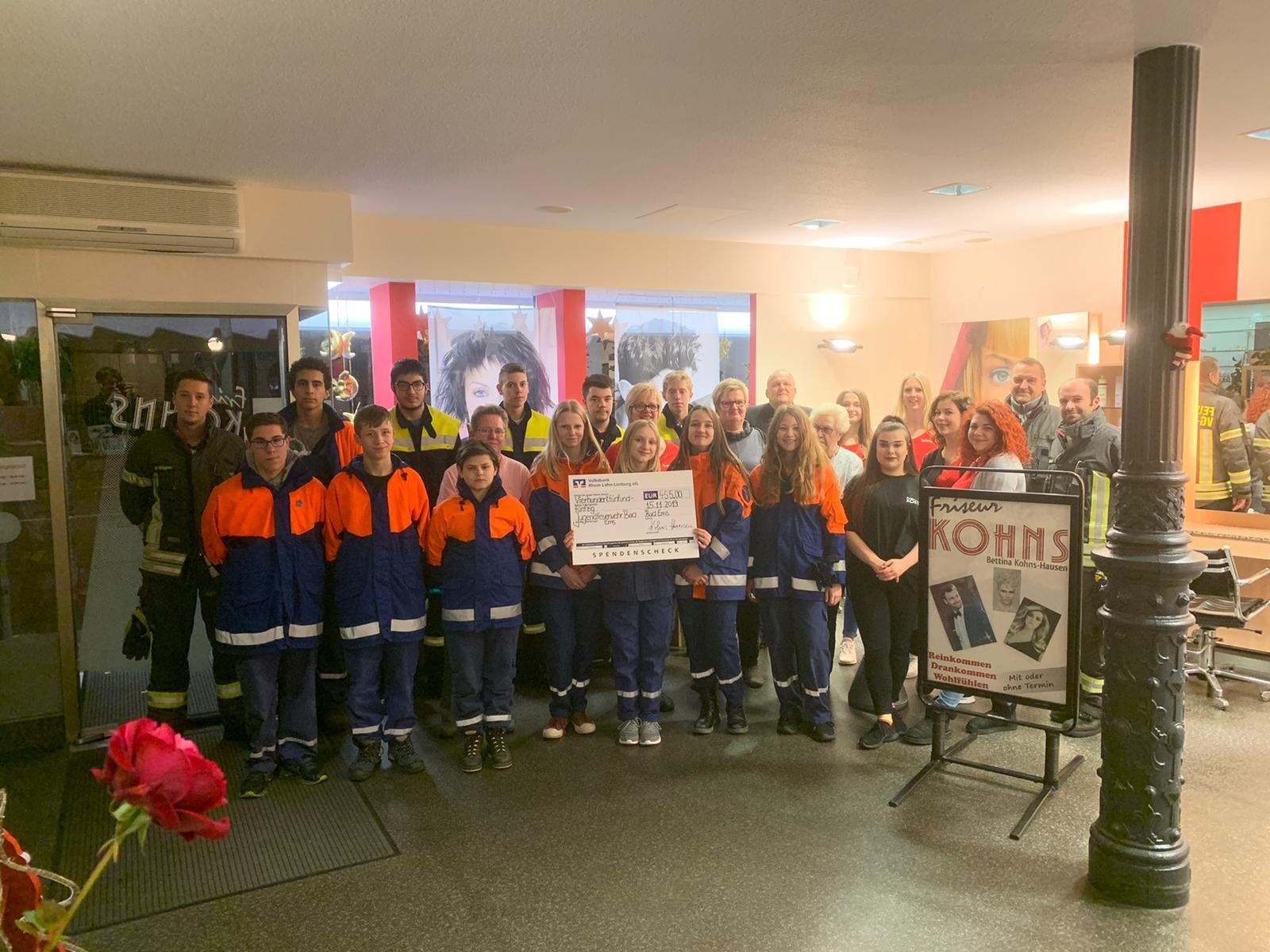 Gruppenbild Spendenübergabe