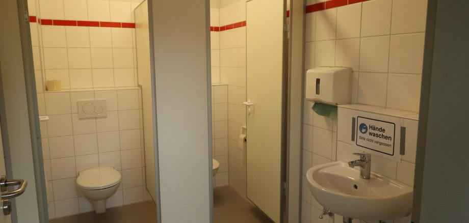 Bild von der Toilettenanlage