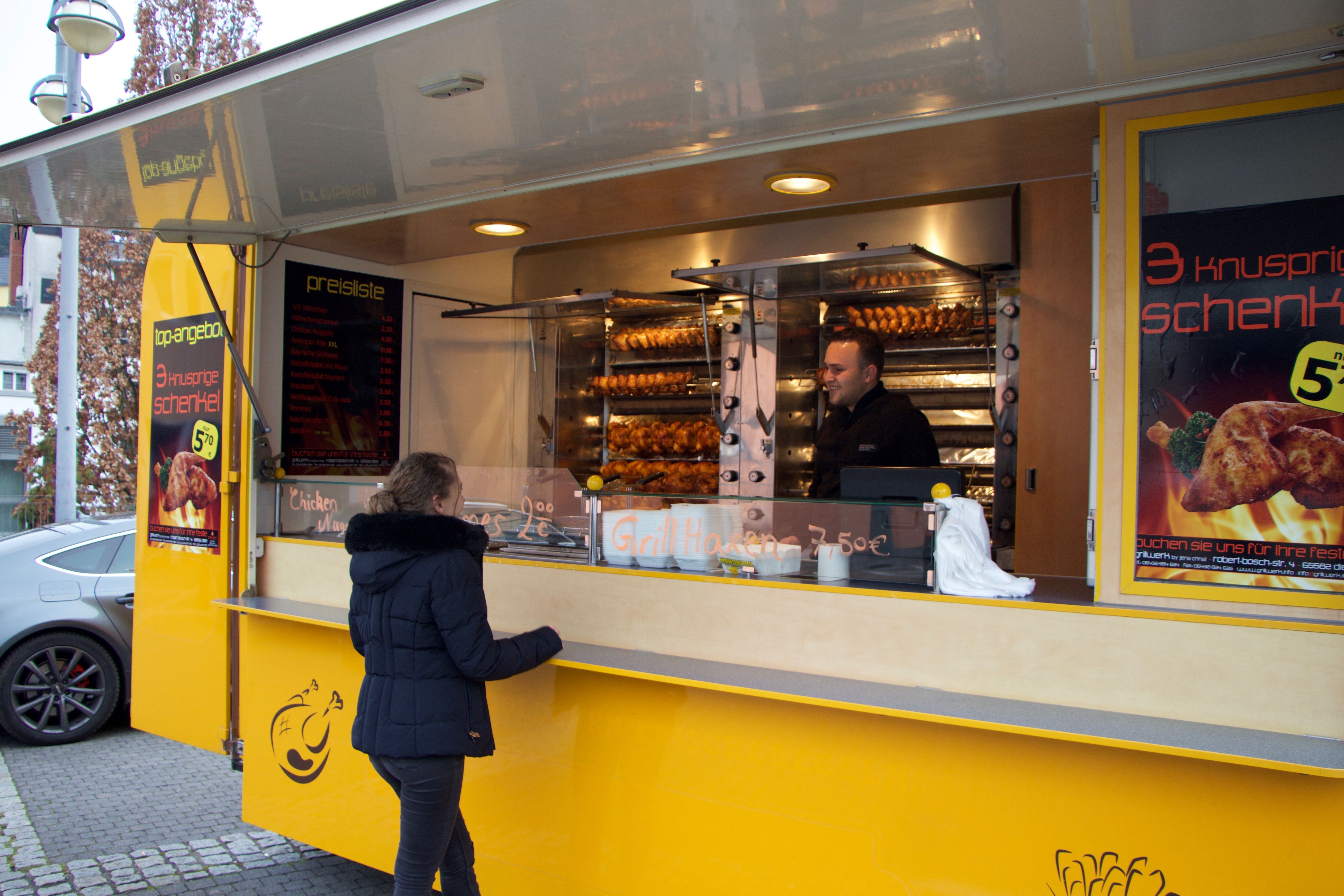 Bild vom Hähnchenwagen