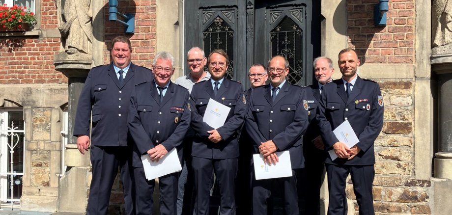 Foto Ernennung Entpflichtung WF Nassau Kemmenau Obernhof Foto Ernennung Entpflichtung WF Nassau Kemmenau Obernhof