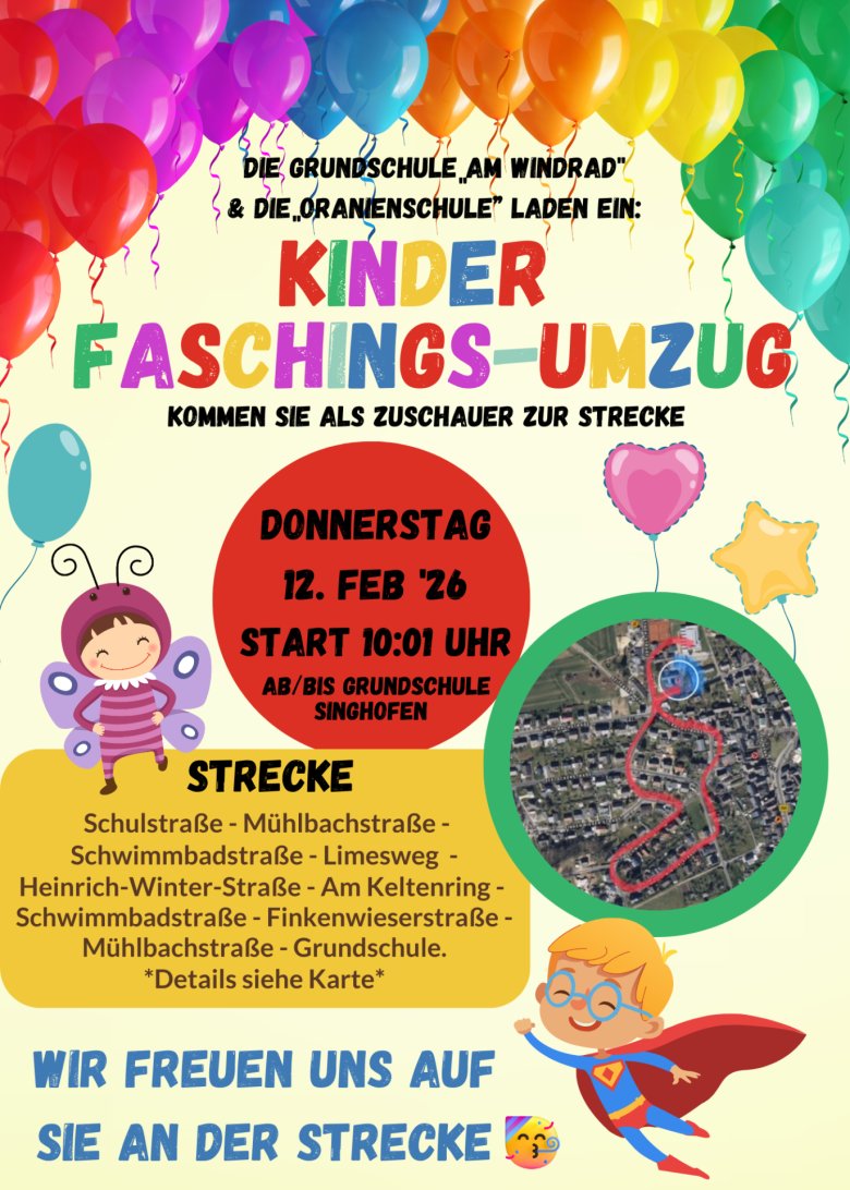 Colorful Balloons Birthday Party Invitation - 1